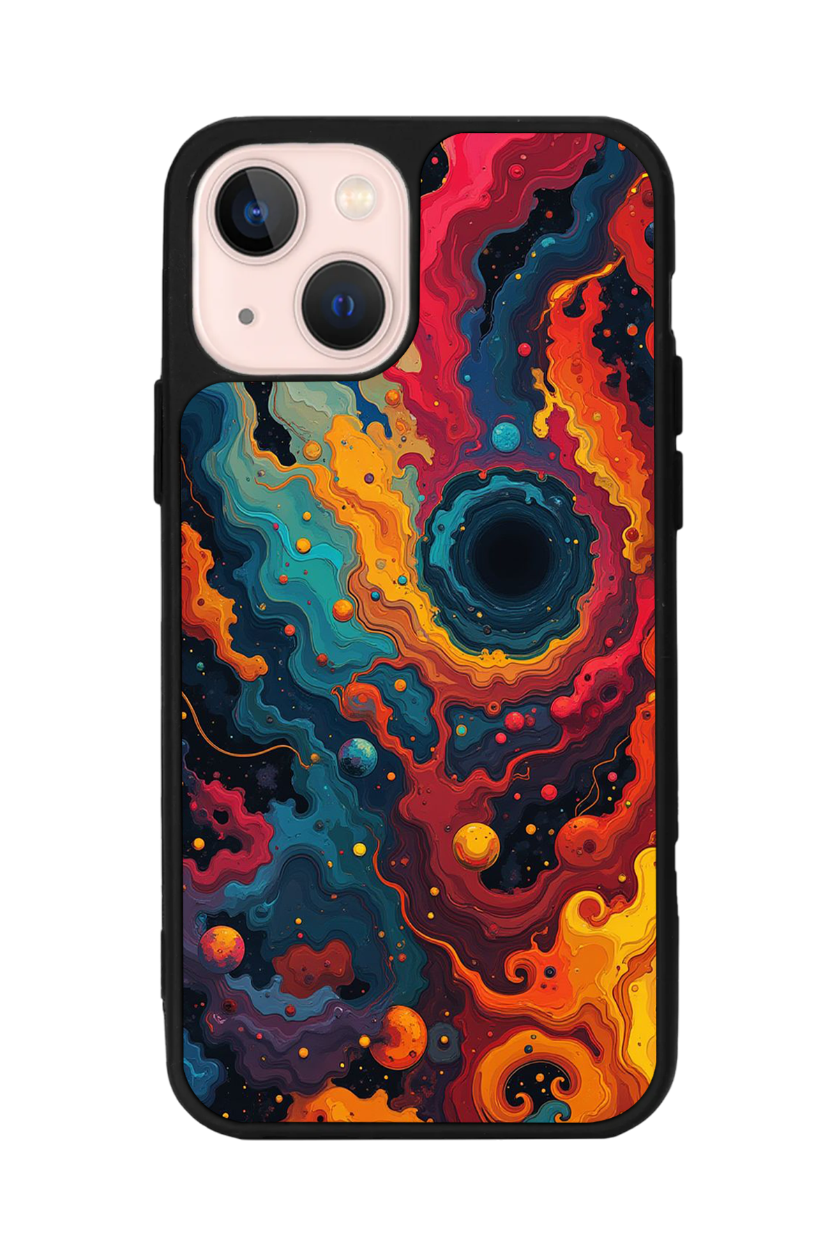 iPhone 15 Uyumlu Abstract Tasarımlı Glossy Premium Kılıf