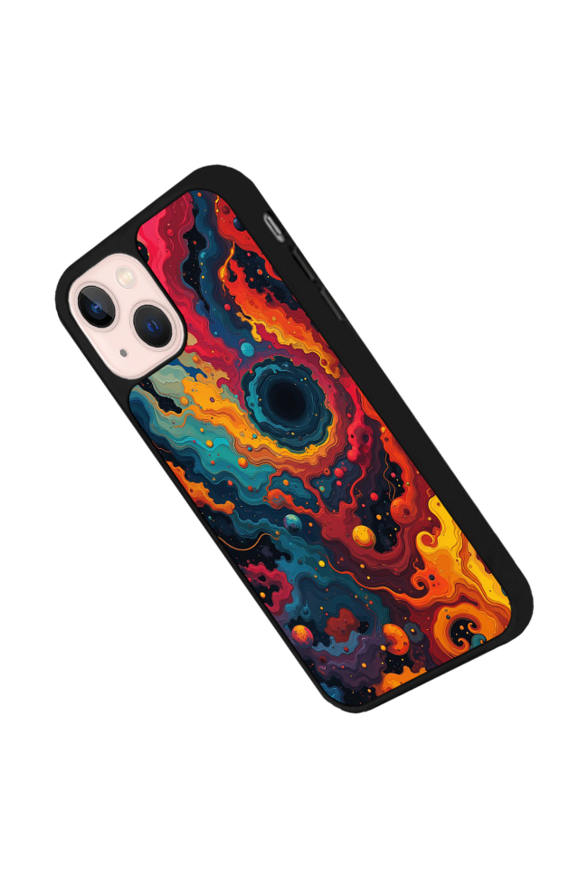 iPhone 15 Uyumlu Abstract Tasarımlı Glossy Premium Kılıf