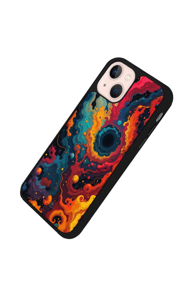 iPhone 15 Uyumlu Abstract Tasarımlı Glossy Premium Kılıf
