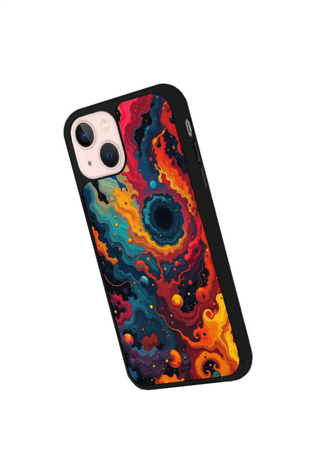 iPhone 15 Uyumlu Abstract Tasarımlı Glossy Premium Kılıf