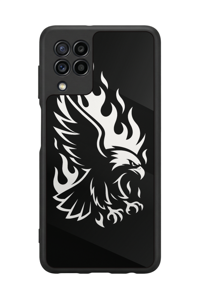 Samsung Galaxy M32 Uyumlu Besiktas Tasarımlı Glossy Premium Kılıf