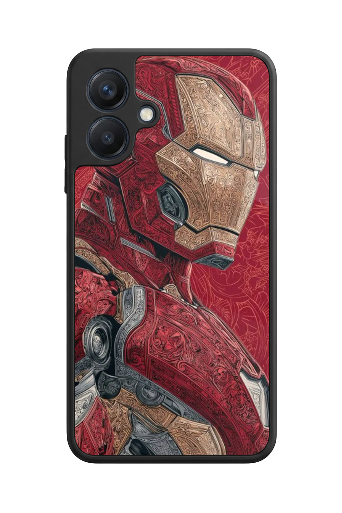 Samsung Galaxy A07 Uyumlu Iron Man ( Demir Adam ) Tasarımlı Glossy Premium Kılıf