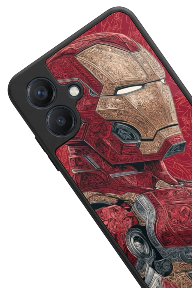 Samsung Galaxy A07 Uyumlu Iron Man ( Demir Adam ) Tasarımlı Glossy Premium Kılıf