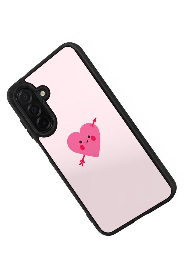 Samsung Galaxy A26 Uyumlu Kalp Love Tasarımlı Glossy Premium Kılıf