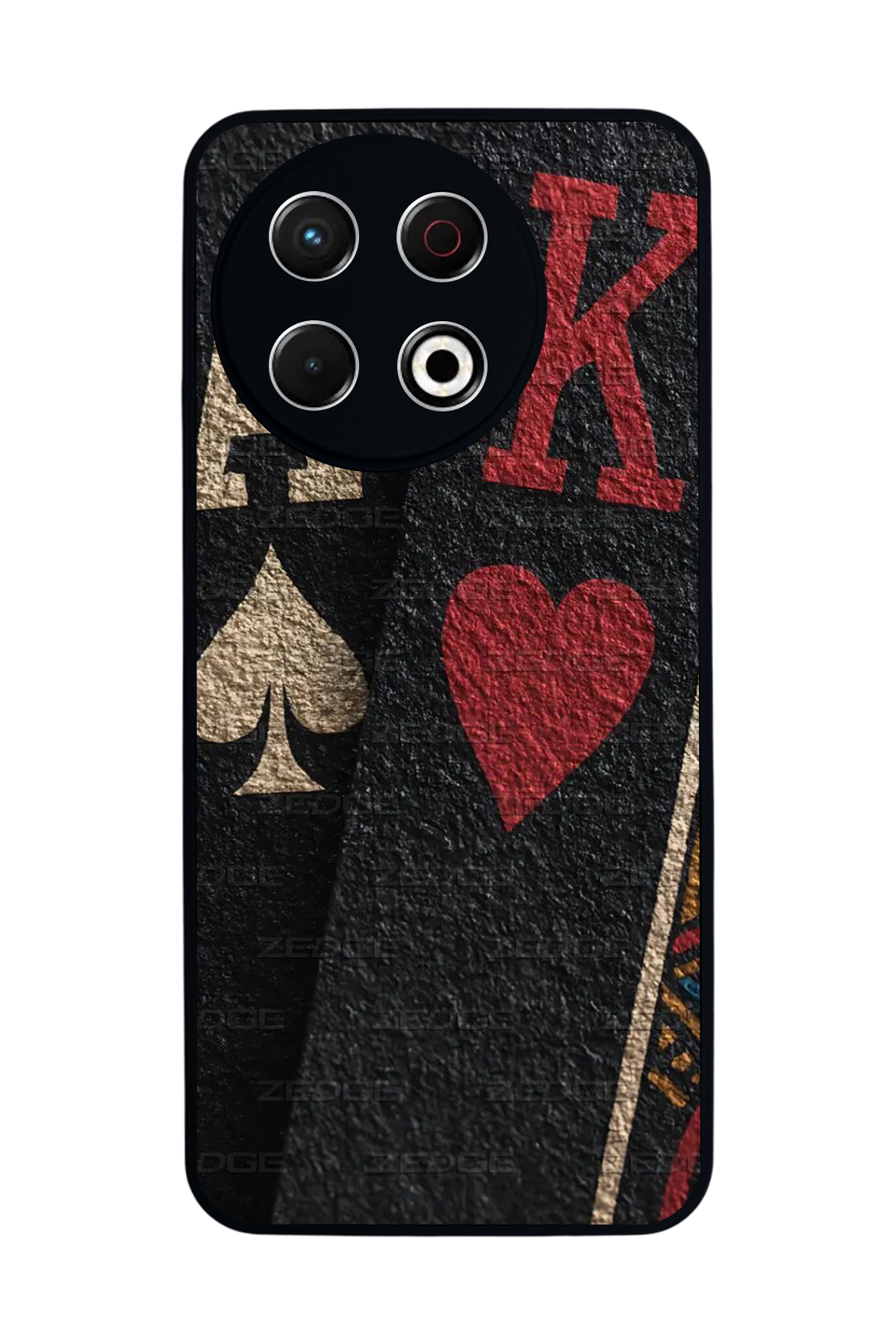 Tecno Spark 30 Pro Uyumlu Kart Tasarımlı Glossy Premium Kılıf