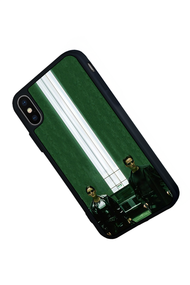 iPhone XS Max Uyumlu MatriiPhone XS Max Tasarımlı Glossy Premium Kılıf