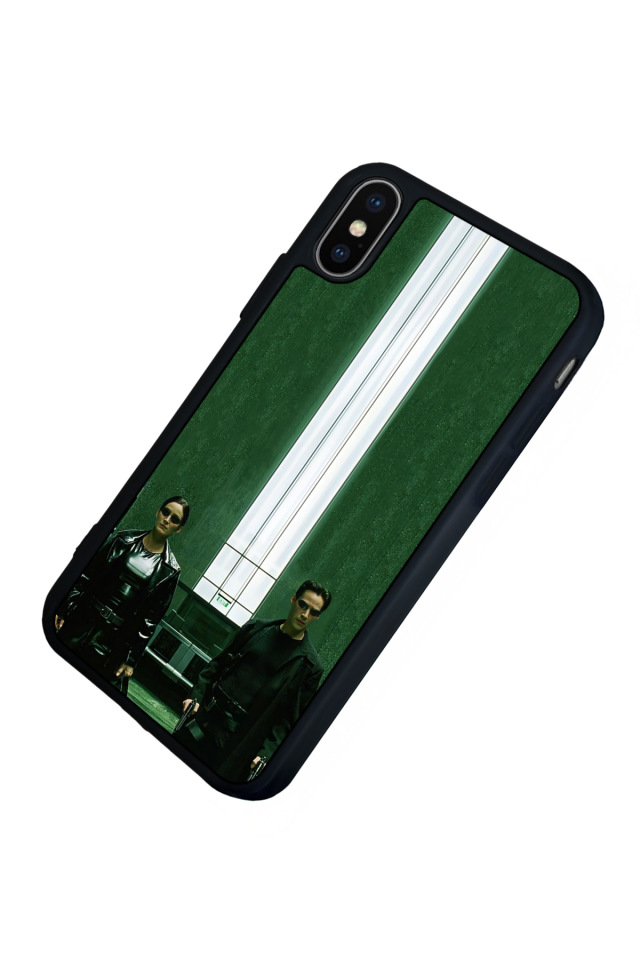 iPhone XS Max Uyumlu MatriiPhone XS Max Tasarımlı Glossy Premium Kılıf