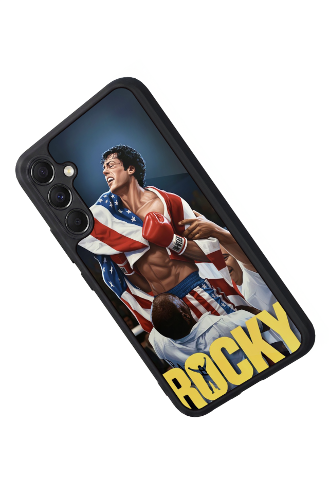Samsung Galaxy A34 Uyumlu Rocky Tasarımlı Glossy Premium Kılıf