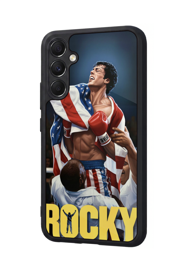 Samsung Galaxy A34 Uyumlu Rocky Tasarımlı Glossy Premium Kılıf