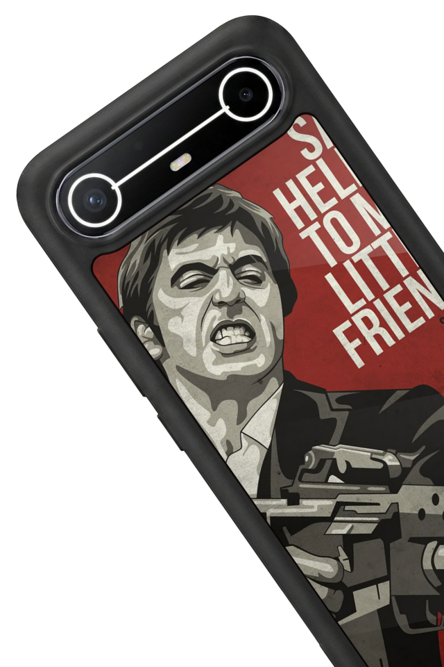 Tecno Spark Slim 5G Uyumlu Scarface Tasarımlı Glossy Premium Kılıf