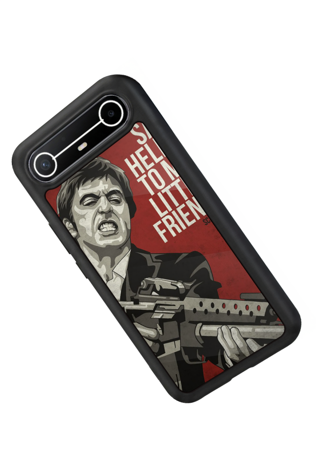 Tecno Spark Slim 5G Uyumlu Scarface Tasarımlı Glossy Premium Kılıf