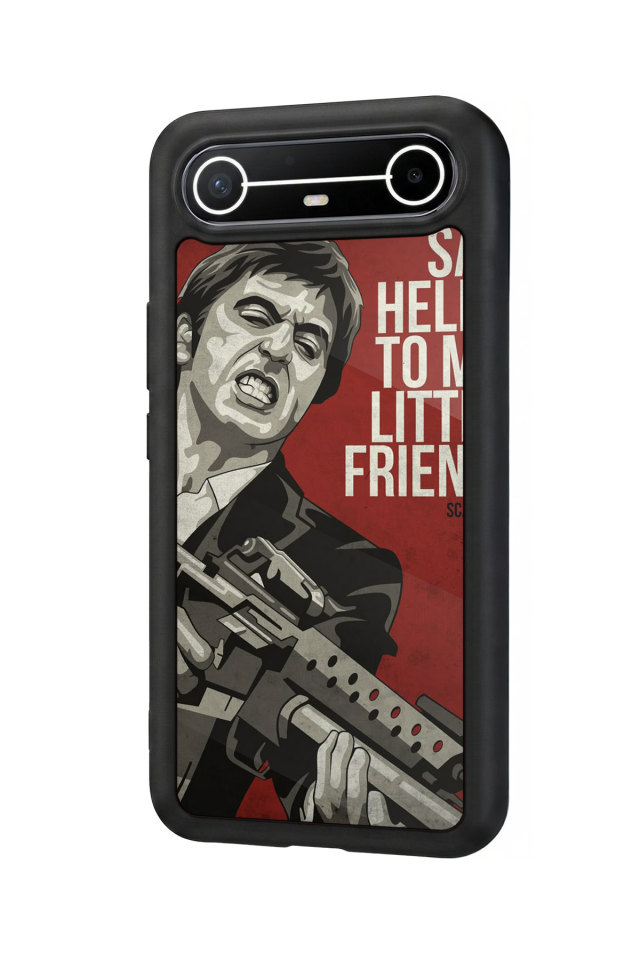 Tecno Spark Slim 5G Uyumlu Scarface Tasarımlı Glossy Premium Kılıf