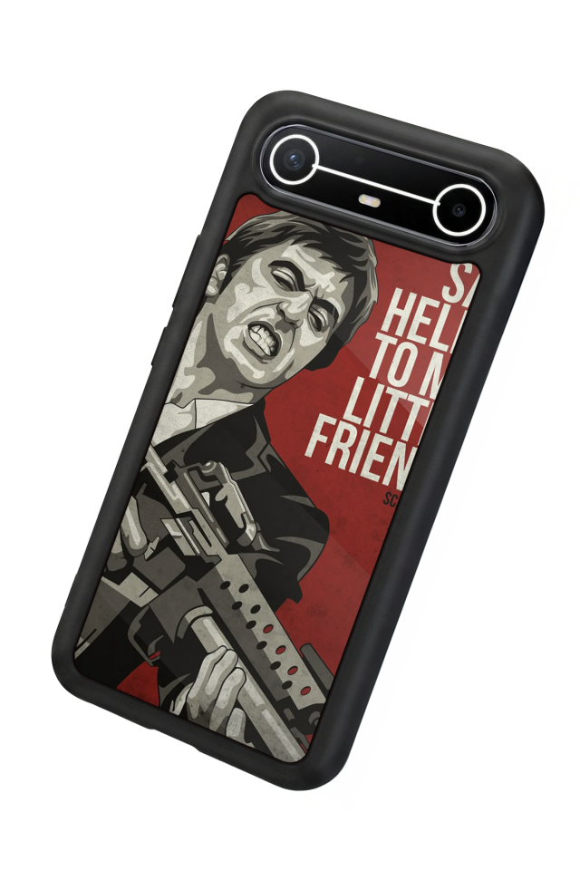 Tecno Spark Slim 5G Uyumlu Scarface Tasarımlı Glossy Premium Kılıf