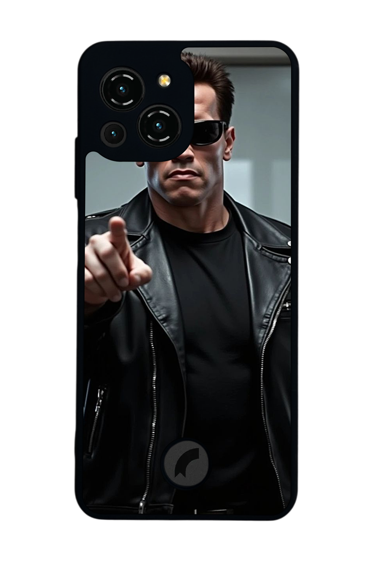 Reeder S23 Pro Max Uyumlu Terminator Tasarımlı Glossy Premium Kılıf