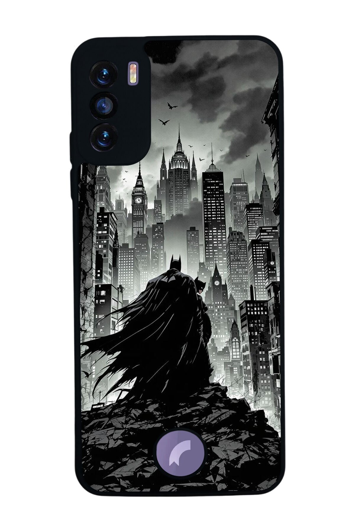 Reeder S19 Max Pro S Uyumlu Batman Tasarımlı Glossy Premium Kılıf