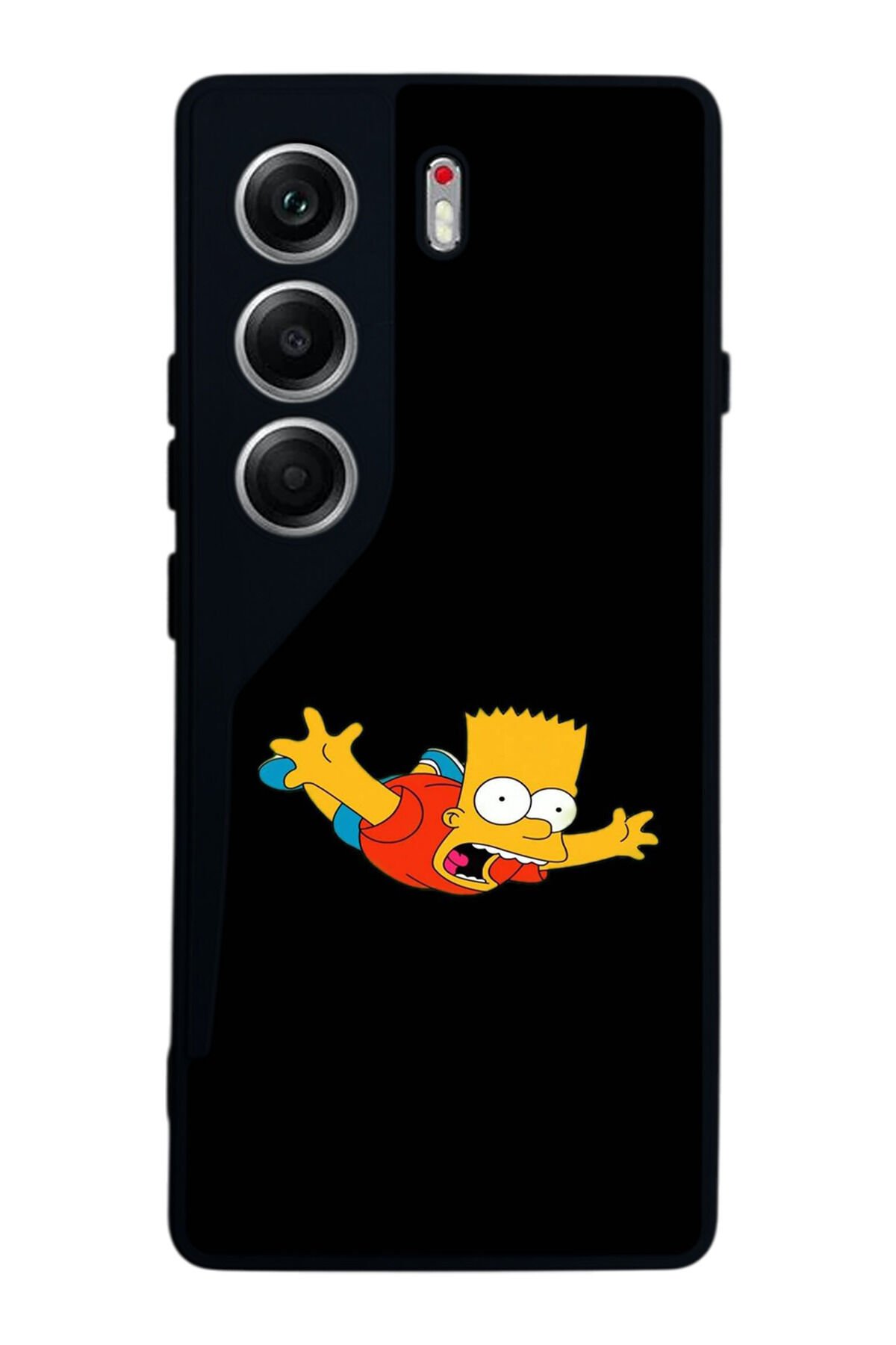 Tecno Camon 40 Uyumlu The Simpsons Tasarımlı Glossy Premium Kılıf