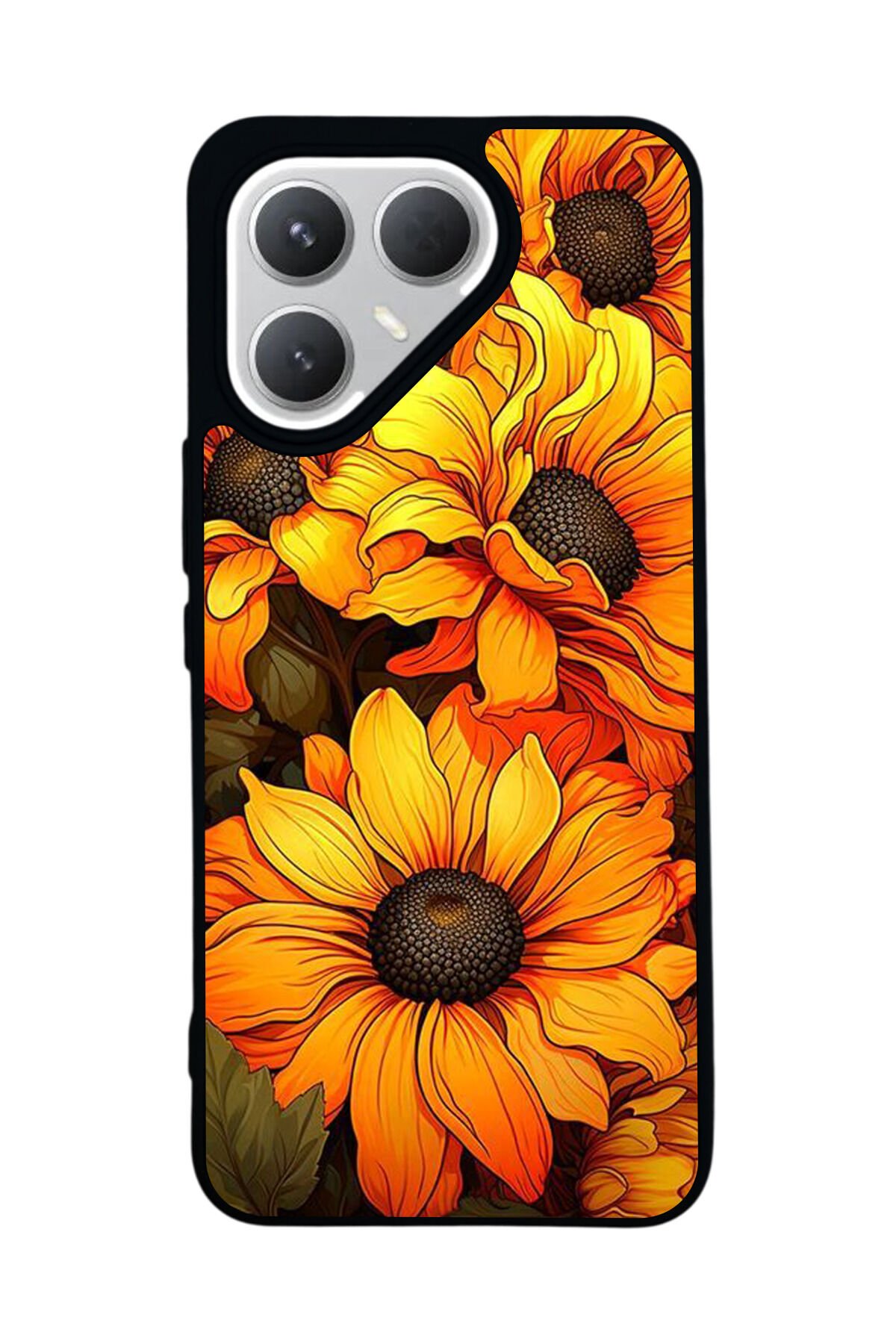 Tecno Pova 7 Pro Mat Uyumlu Siyah Kılıf – Yumuşak Silikon, Koruyucu, Şok Emici Kapak