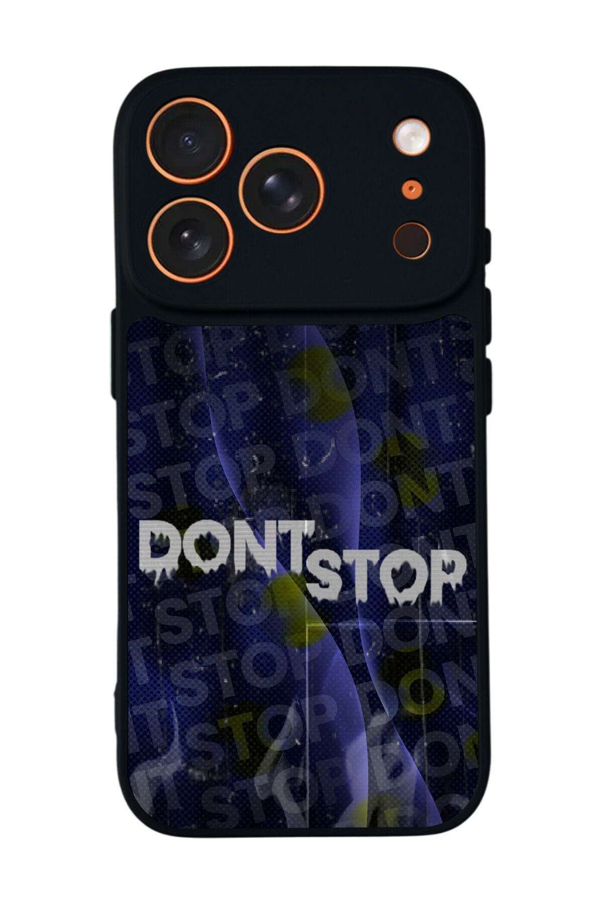 iPhone 17 Pro Uyumlu Dont Stop Tasarımlı Glossy Premium Kılıf