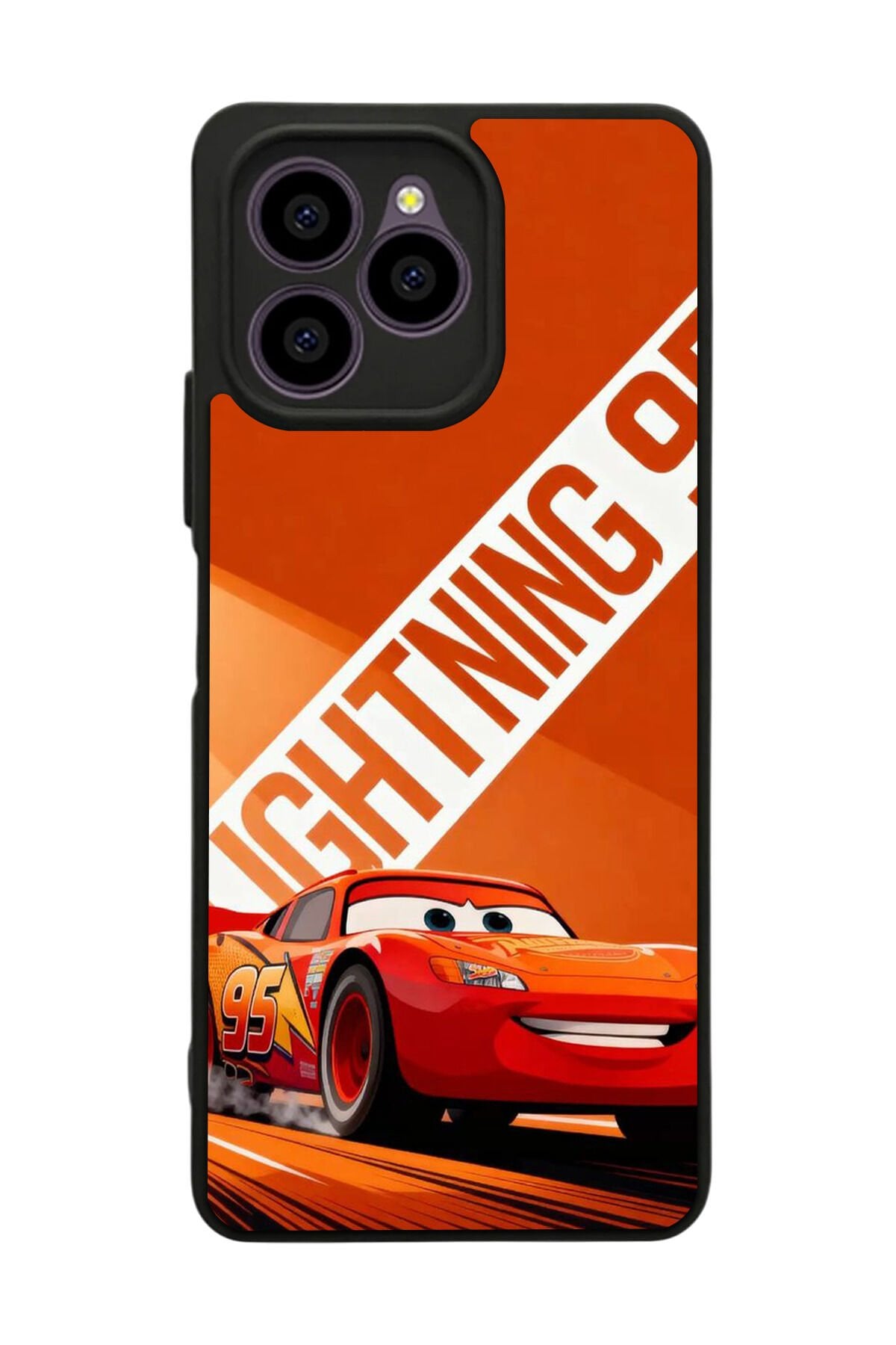 Omix X6 Uyumlu Şimsek McQueen Tasarımlı Glossy Premium Kılıf