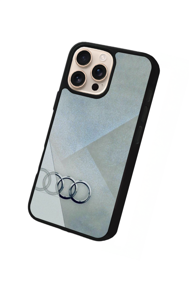 iPhone 14 Pro Uyumlu Audi Tasarımlı Glossy Premium Kılıf