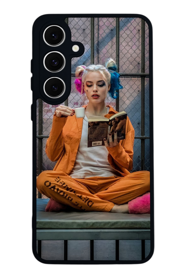 Samsung Galaxy S24 FE Uyumlu HarleyQueen Tasarımlı Glossy Premium Kılıf
