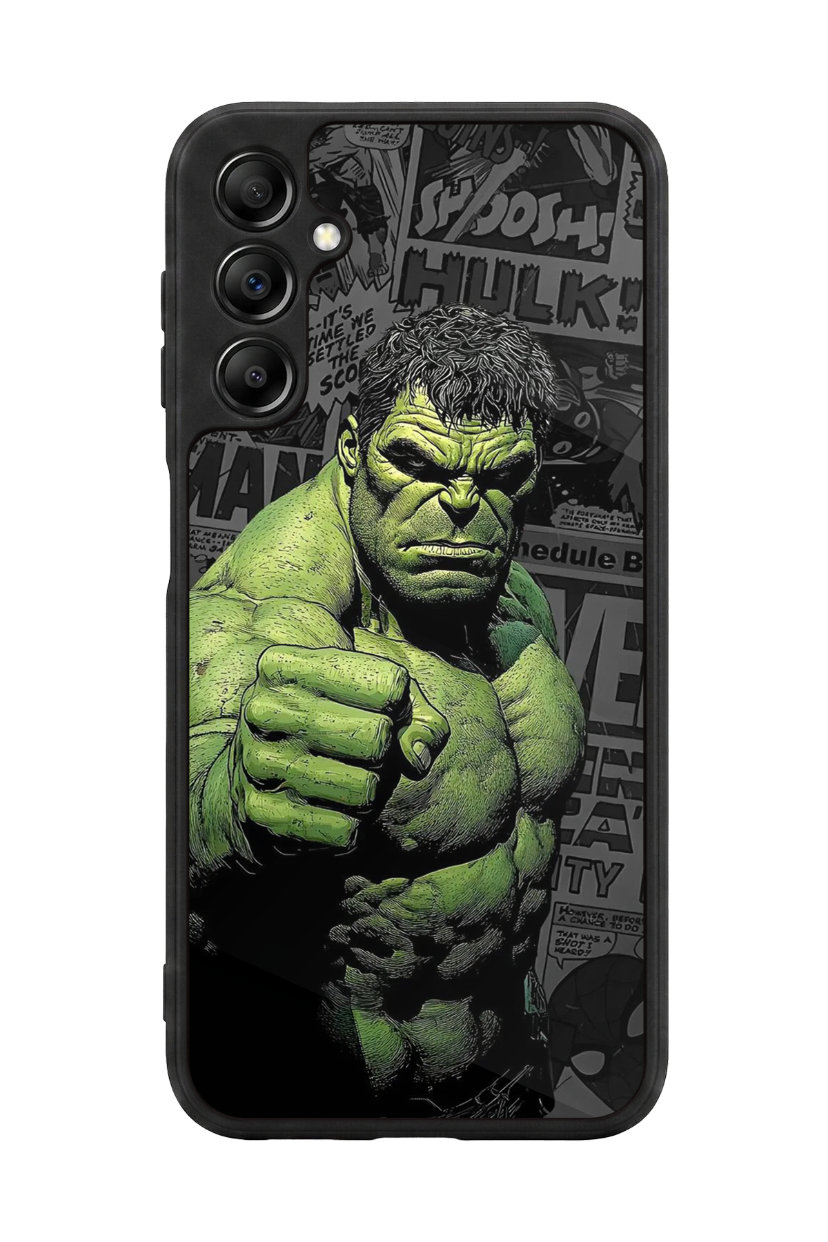 Samsung Galaxy A14 Uyumlu Hulk Tasarımlı Glossy Premium Kılıf