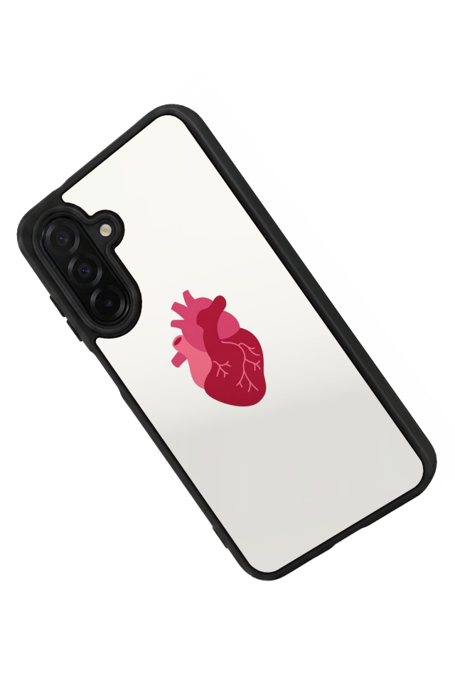 Samsung Galaxy A26 Uyumlu Kalp Love Tasarımlı Glossy Premium Kılıf