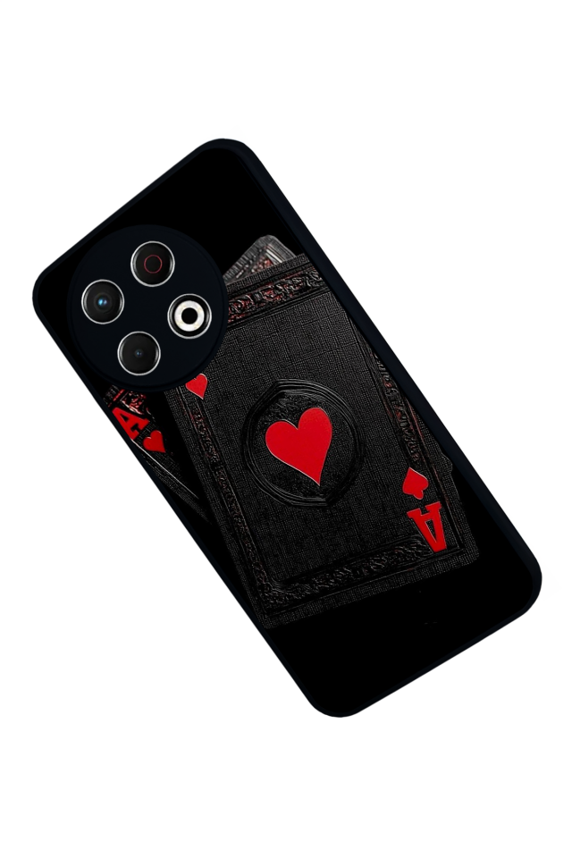 Tecno Spark 30 Pro Uyumlu Kart Tasarımlı Glossy Premium Kılıf