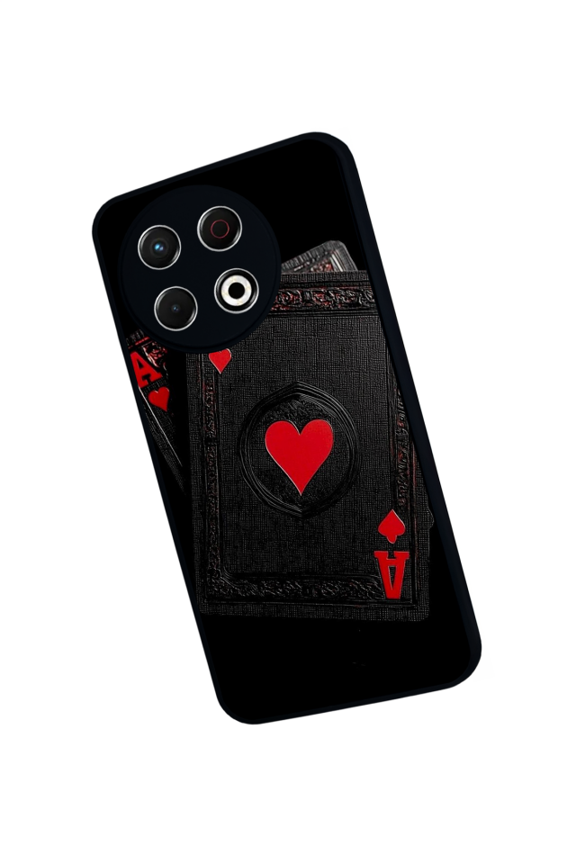 Tecno Spark 30 Pro Uyumlu Kart Tasarımlı Glossy Premium Kılıf