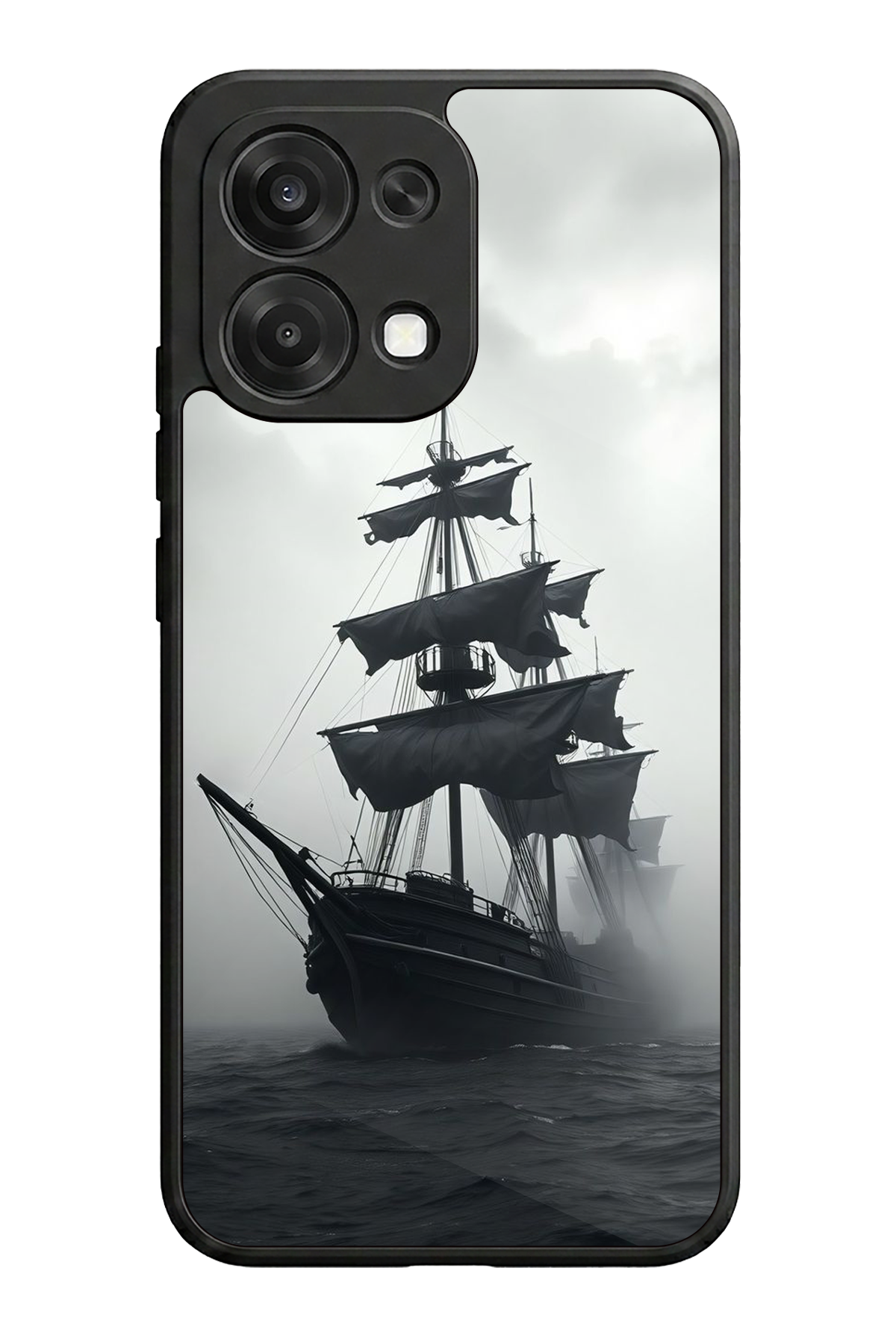 Oppo A6 Pro Uyumlu Korsan Tasarımlı Glossy Premium Kılıf