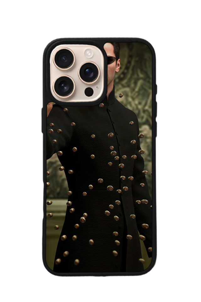 iPhone 15 Pro Max Uyumlu MatriiPhone 15 Pro Max Tasarımlı Glossy Premium Kılıf