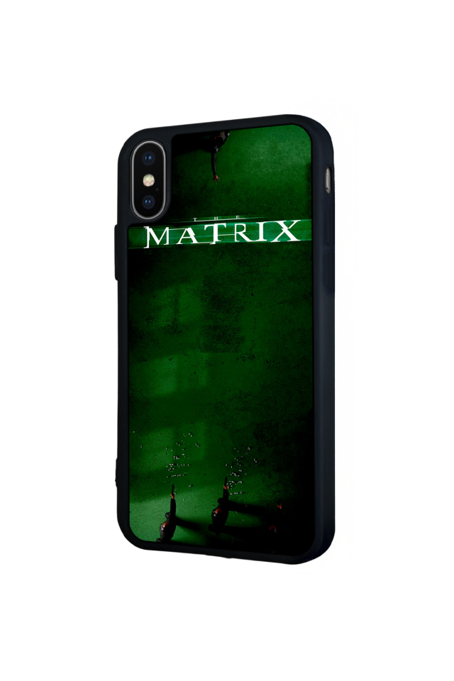 iPhone XS Max Uyumlu MatriiPhone XS Max Tasarımlı Glossy Premium Kılıf