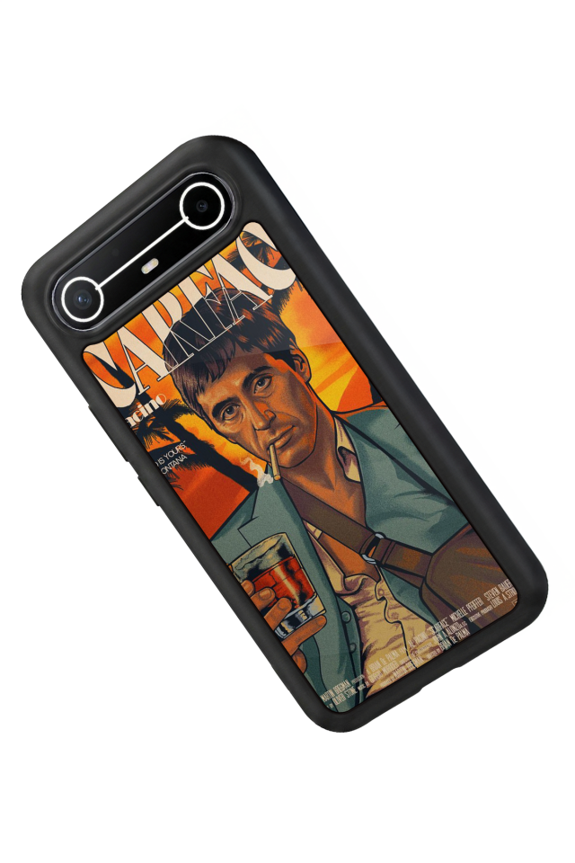 Tecno Spark Slim 5G Uyumlu Scarface Tasarımlı Glossy Premium Kılıf