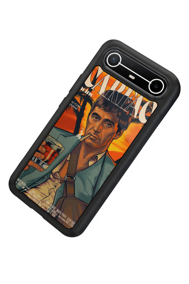 Tecno Spark Slim 5G Uyumlu Scarface Tasarımlı Glossy Premium Kılıf