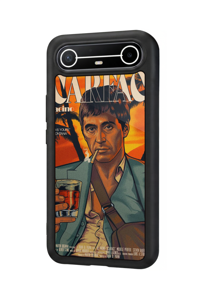 Tecno Spark Slim 5G Uyumlu Scarface Tasarımlı Glossy Premium Kılıf