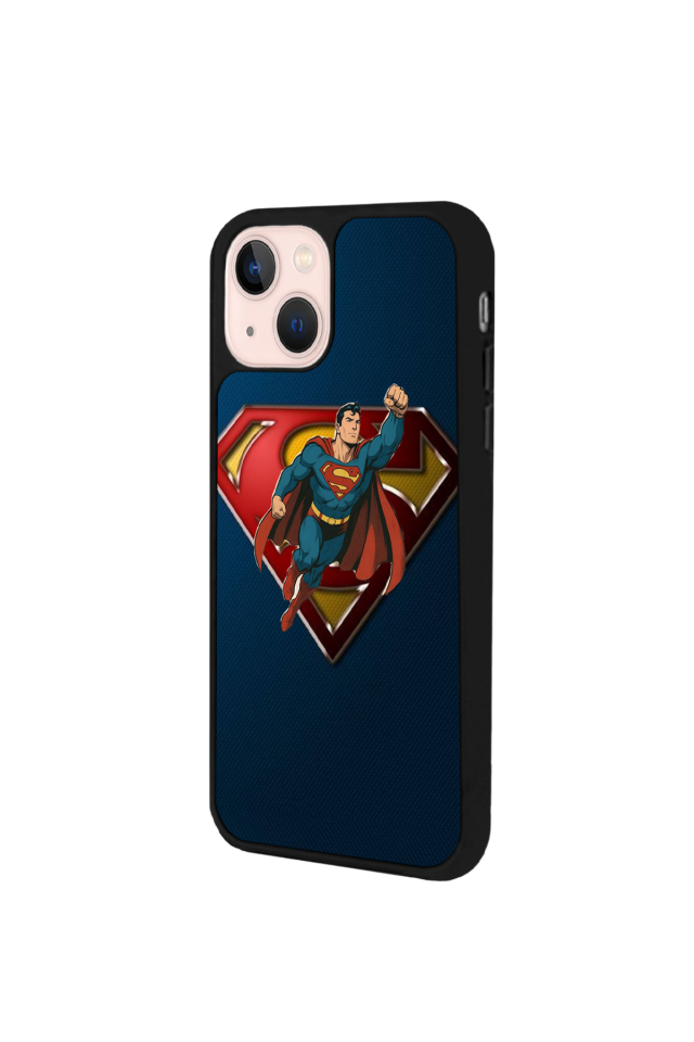 iPhone 13/14 Uyumlu Superman Tasarımlı Glossy Premium Kılıf
