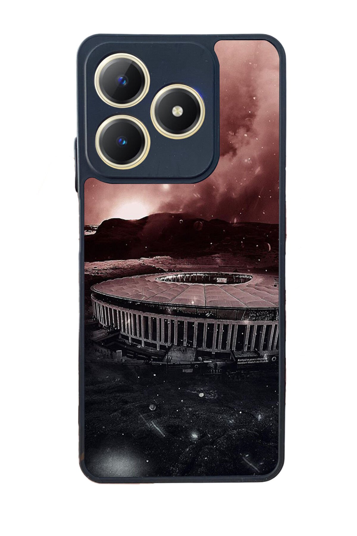 Realme C63 Mat Uyumlu Siyah Kılıf – Yumuşak Silikon, Koruyucu, Şok Emici Kapak