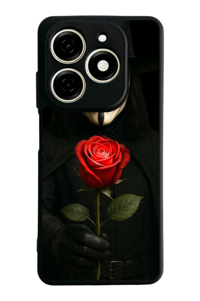 Infınıx Smart 8 Pro Uyumlu Vendetta Tasarımlı Glossy Premium Kılıf