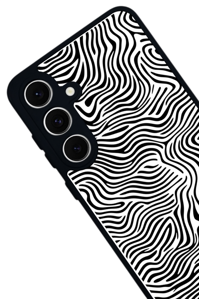 Samsung Galaxy A16 Uyumlu Çizgi Sanatı Tasarımlı Glossy Premium Kılıf