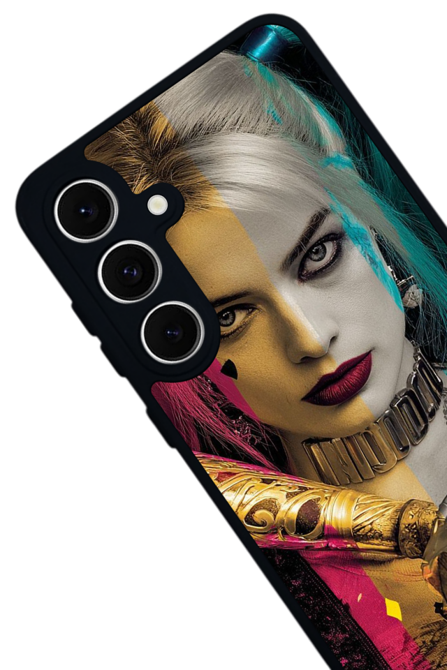 Samsung Galaxy S24 FE Uyumlu HarleyQueen Tasarımlı Glossy Premium Kılıf