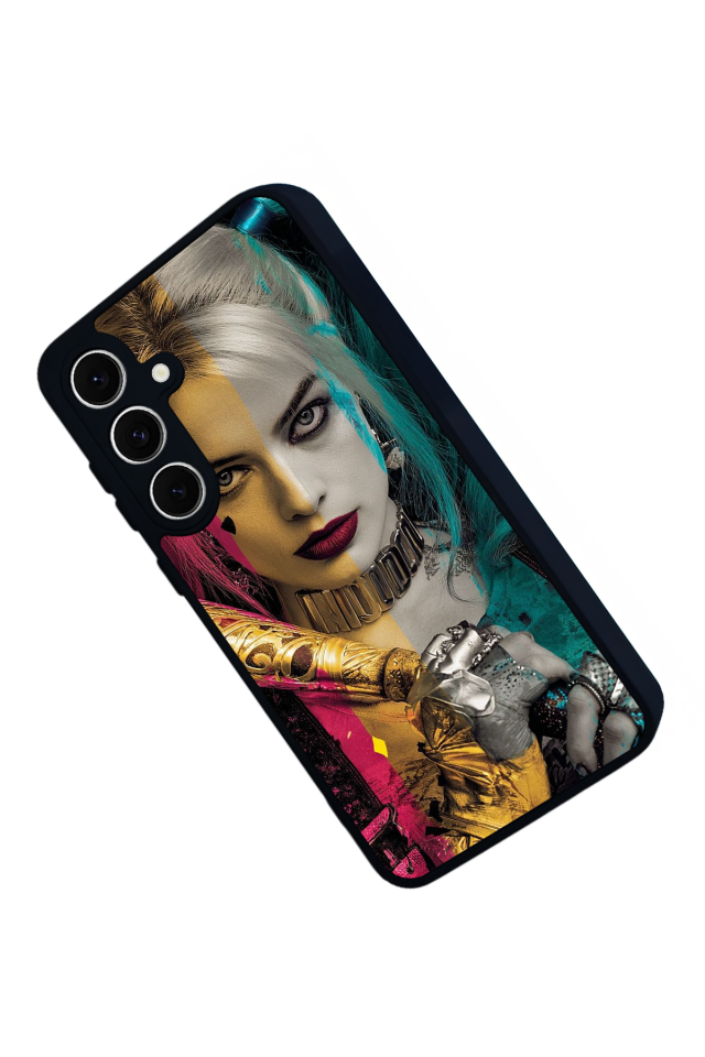 Samsung Galaxy S24 FE Uyumlu HarleyQueen Tasarımlı Glossy Premium Kılıf