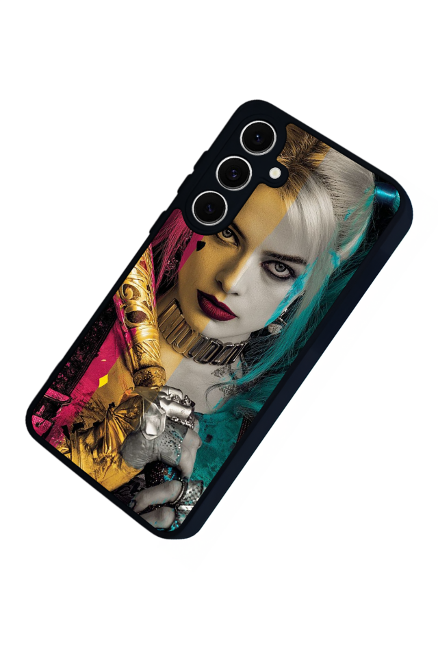 Samsung Galaxy S24 FE Uyumlu HarleyQueen Tasarımlı Glossy Premium Kılıf