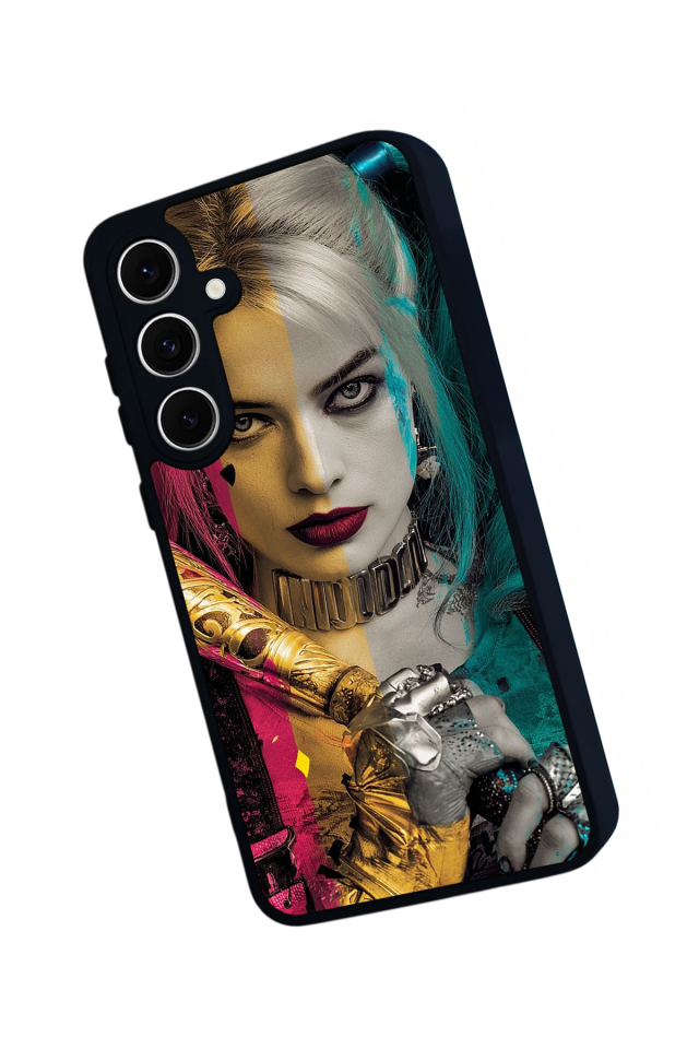 Samsung Galaxy S24 FE Uyumlu HarleyQueen Tasarımlı Glossy Premium Kılıf