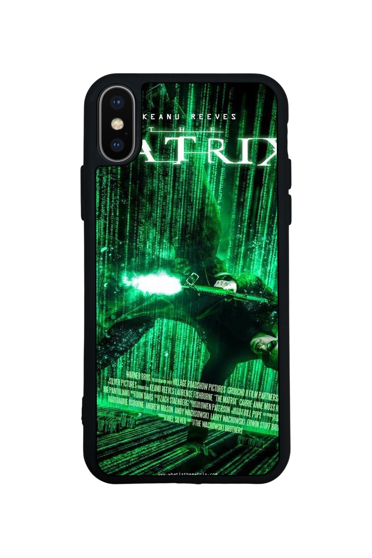 iPhone XS Max Uyumlu MatriiPhone XS Max Tasarımlı Glossy Premium Kılıf