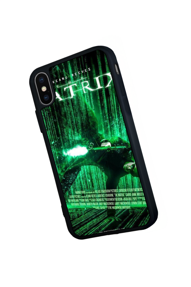 iPhone XS Max Uyumlu MatriiPhone XS Max Tasarımlı Glossy Premium Kılıf