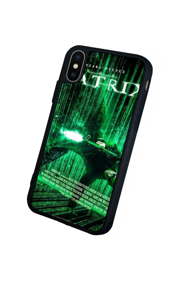 iPhone XS Max Uyumlu MatriiPhone XS Max Tasarımlı Glossy Premium Kılıf