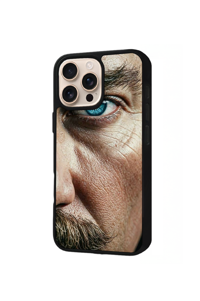iPhone 16 Pro Max Uyumlu Mustafa Kemal Ataturk Tasarımlı Glossy Premium Kılıf