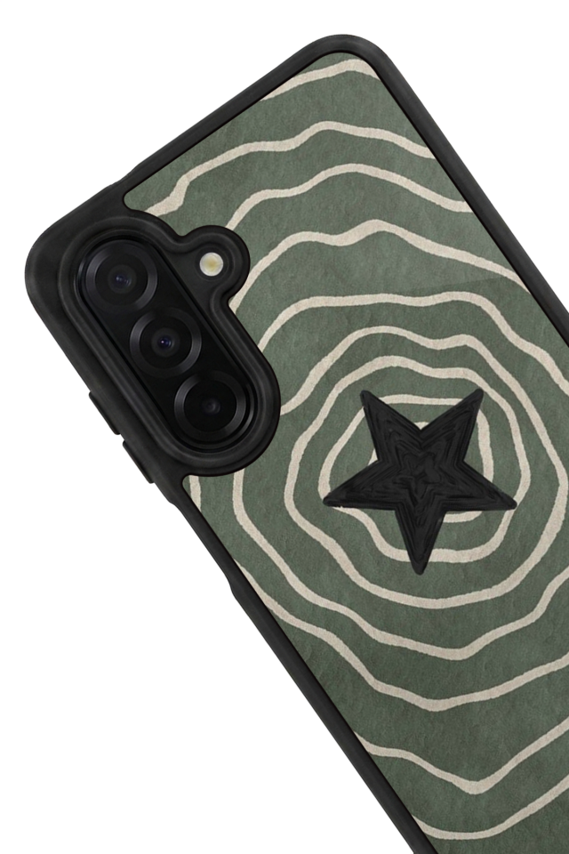 Samsung Galaxy A56 Uyumlu Retro Yildizlar Tasarımlı Glossy Premium Kılıf