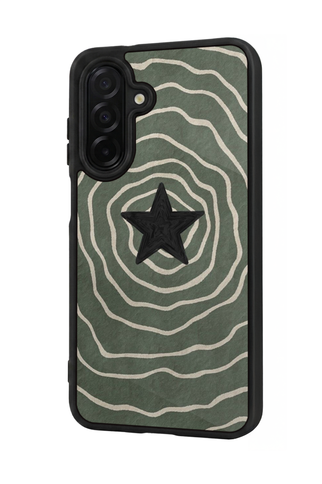 Samsung Galaxy A56 Uyumlu Retro Yildizlar Tasarımlı Glossy Premium Kılıf