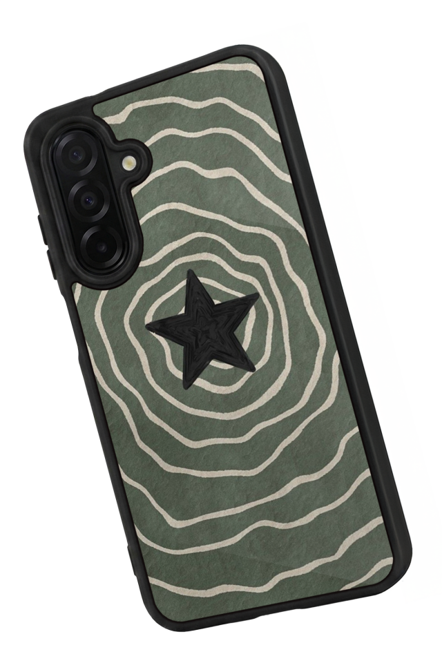 Samsung Galaxy A56 Uyumlu Retro Yildizlar Tasarımlı Glossy Premium Kılıf